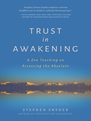 cover image of Trust in Awakening
